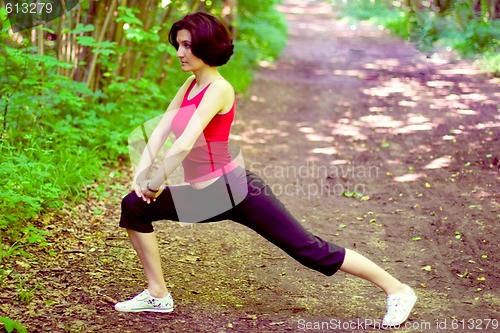 Image of sporty woman