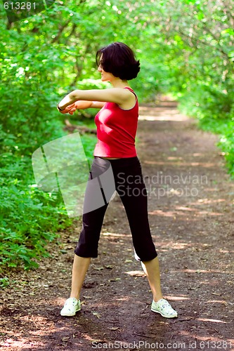 Image of sporty woman