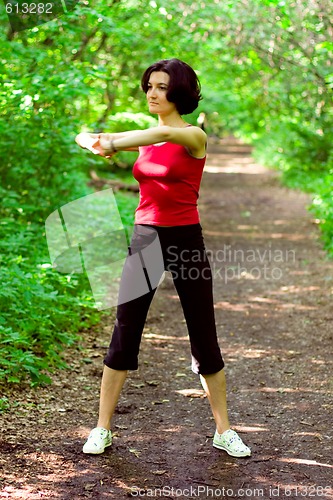 Image of sporty woman