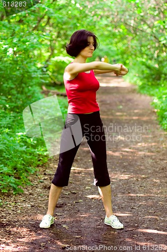 Image of sporty woman