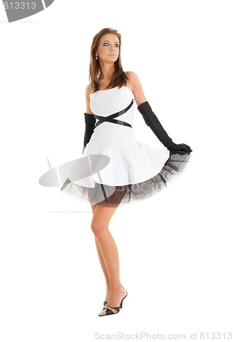 Image of black and white