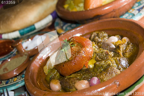 Image of lamb tagine dinner in casablanca morocco