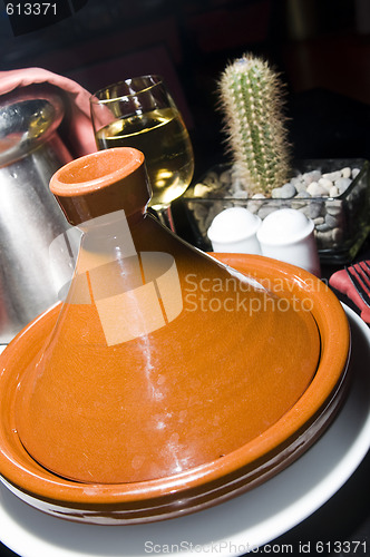 Image of morocco tagine ceramic cookware