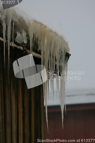 Image of Icy roof