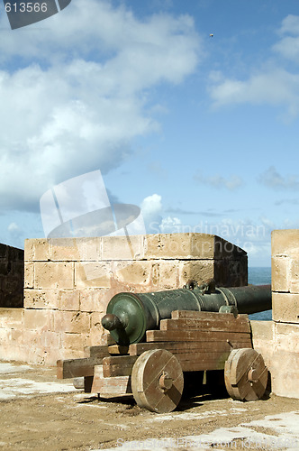 Image of portuguese canons ramparts protective
