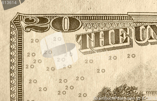 Image of Twenty Dollar Bill