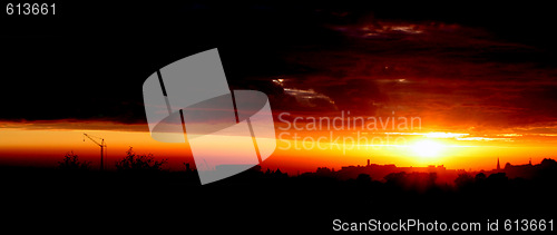 Image of sunset haugesund