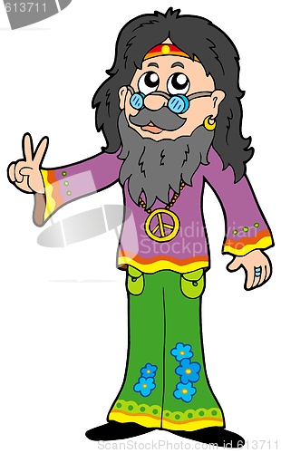Image of Hippie guru