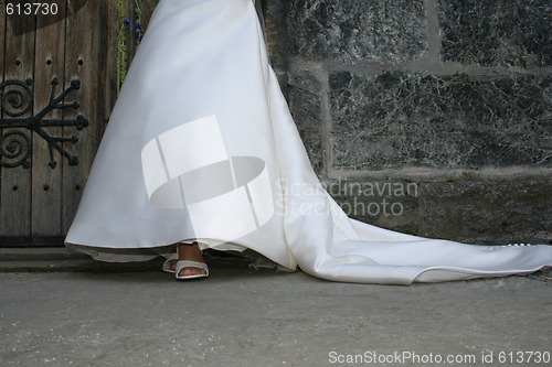 Image of waiting bride