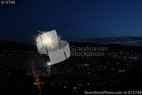 Image of Bergen - fireworks