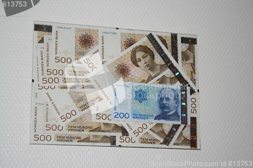 Image of norwegian money picture