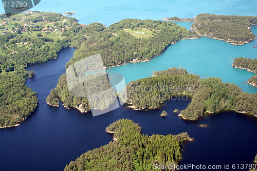 Image of water meets sea