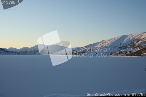 Image of hamlagrø- winter landscape