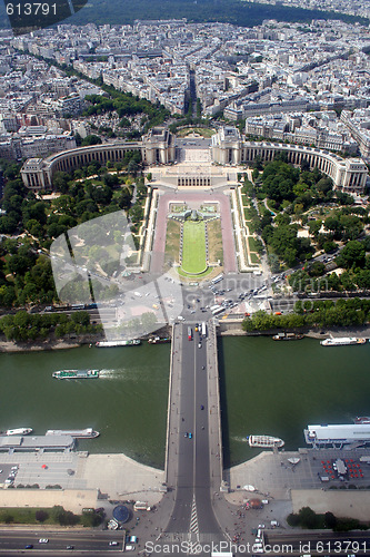 Image of view from eiffel tower