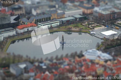 Image of Bergen x-mas-  HDR-tilt-shift