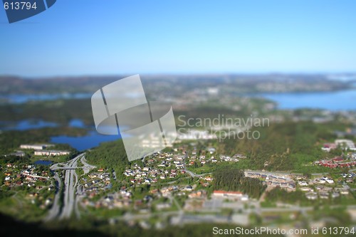 Image of tilt shift olsvik