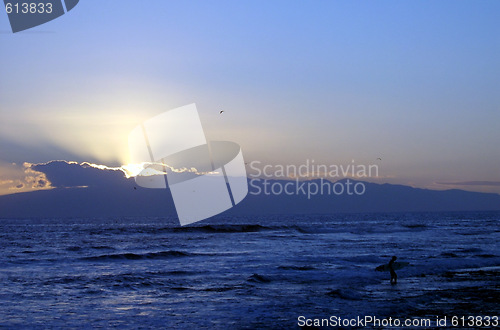 Image of surf girl