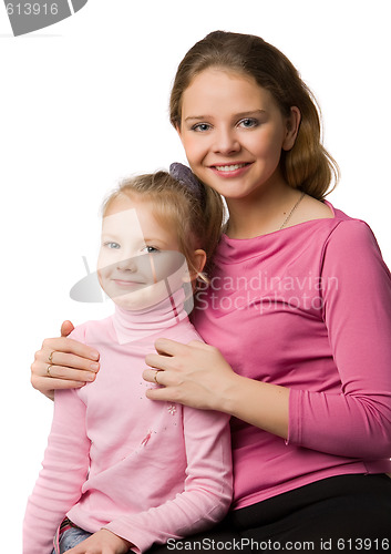 Image of mother and daughter