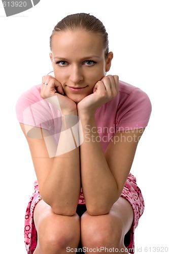 Image of smiling young girl