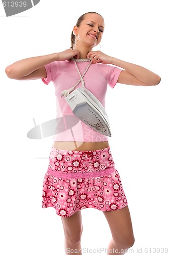 Image of tired woman
