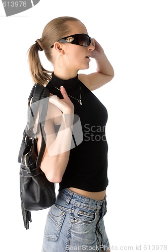 Image of woman in sunglasses