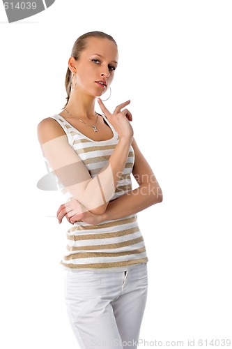 Image of trendy girl