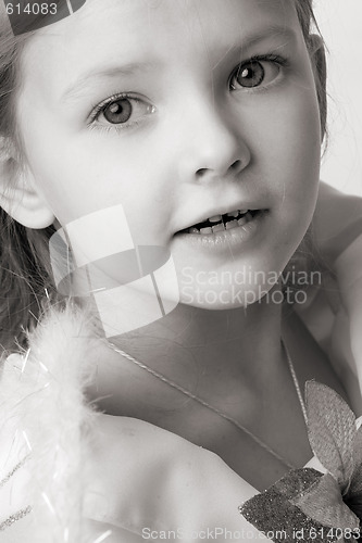 Image of beautiful little girl