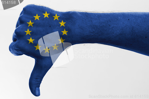 Image of thumb down eu