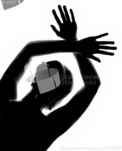 Image of girl's silhouette