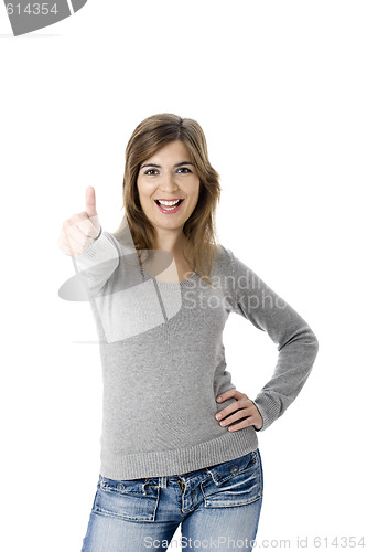 Image of Optimistic woman