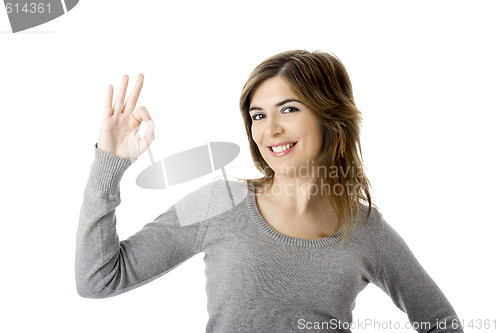 Image of Optimistic woman