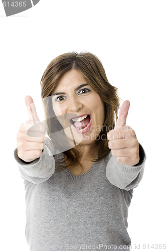 Image of Optimistic woman