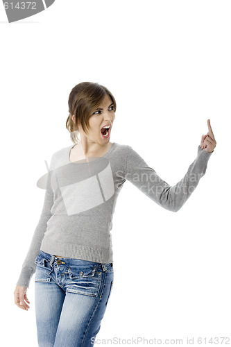 Image of Angry woman