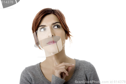 Image of Thinking in something