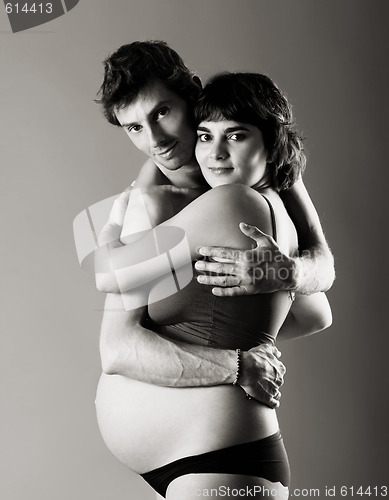 Image of Couple expecting a baby