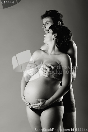Image of Couple expecting a baby