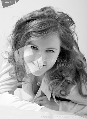 Image of young woman portrait