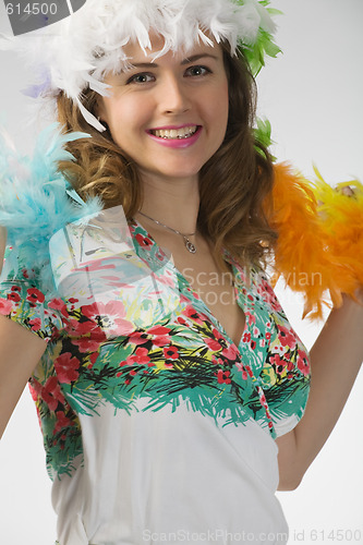 Image of summer girl