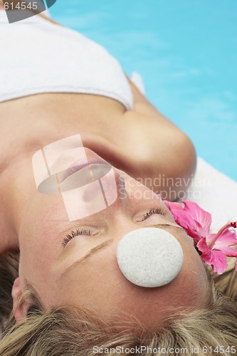 Image of Woman at a Spa