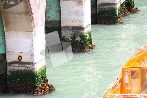 Image of water level in Venice, Italy
