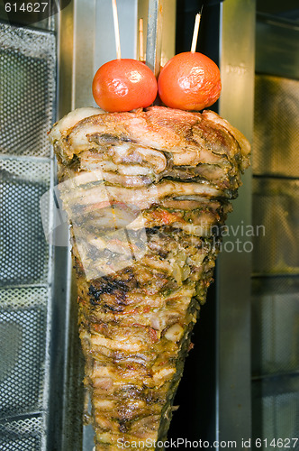 Image of authentic greek gyro athens greece