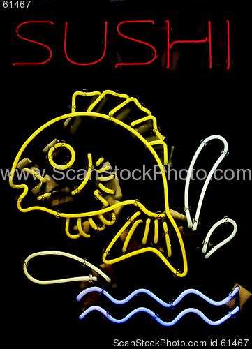 Image of Sushi Neon Sign