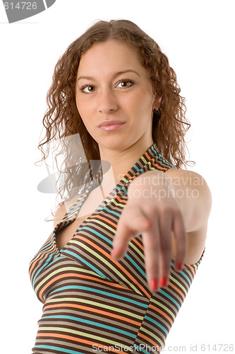 Image of pointing finger