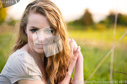 Image of Beautiful summer girl