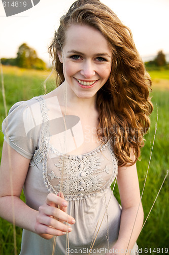 Image of Beautiful summer girl