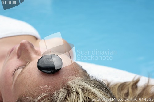 Image of Woman at a Spa