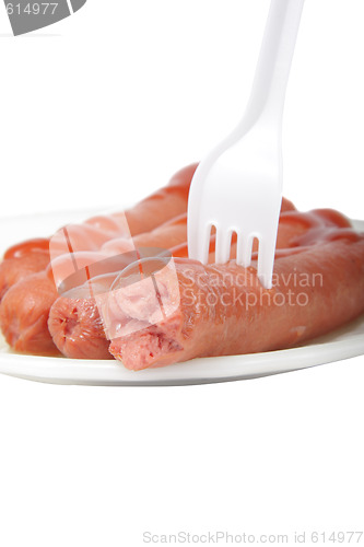 Image of Hotdogs and fork