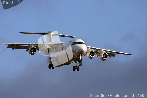 Image of aeroplane  in  the air