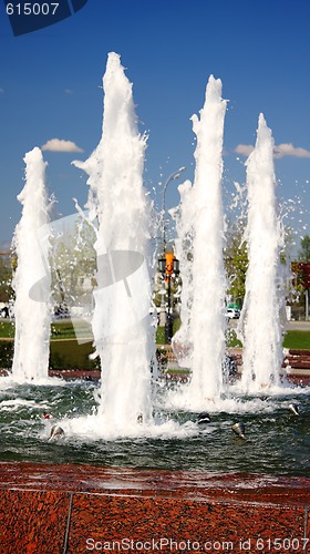 Image of Fountain columns