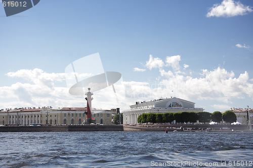 Image of Vasilievsky island in St.Petersburg